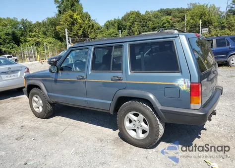 1998 Jeep Cherokee Sport z USA, uszkodzony, nr VIN 1J4FJ68S3WL266341